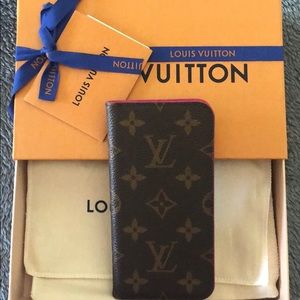 Louis Vuitton X Folio iphone Case